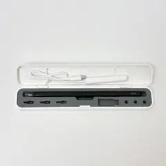 iPad ペンシル 磁気吸着充電式 タッチペン スタイラスペン ブラック