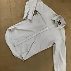 ブルーストライプシャツ Lサイズ