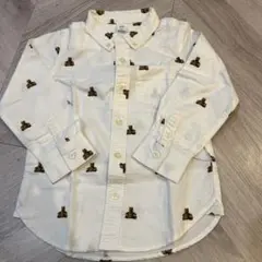 baby GAP クマ柄 長袖シャツ 4歳