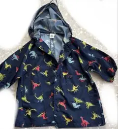 【美品】デビロック レインコート 恐竜柄