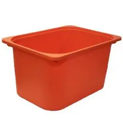 【3個セット】IKEA　TROFAST　トロファスト　収納ボックス　オレンジ