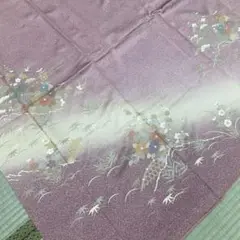 訪問着 袷