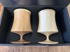 【新品未使用】RIVERETビアベッセルナイト S ペア 木製グラス
