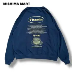 【MISHIMA MART/ミシママート】サプリ クルーネック　Lサイズ