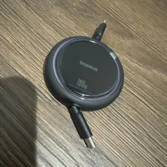 Baseus 充電ケーブル 巻き取り式 USB-C 最大長さ1m 100W
