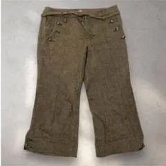 ヴェールダンス　vertDense クロップドパンツ　ハーフパンツ　M
