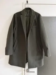 INHERIT ダークグリーン チェスターコート