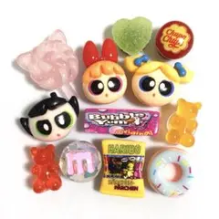 カラフルセット　サンダルアクセサリー　サンダルチャーム　ジビッツ