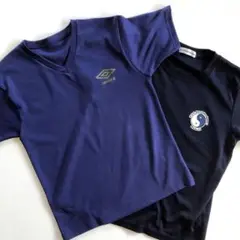 スポーツメッシュTシャツ 2枚セットumbro他(150cm)