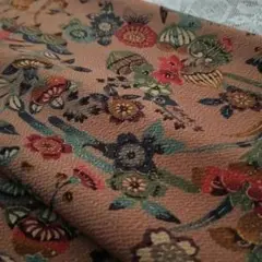正絹縮緬小紋のお着物解き布（3-41）