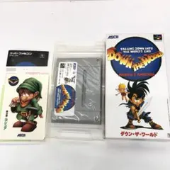 ダウン・ザ・ワールド スーパーファミコンソフト ロールプレイング ヌ0331C