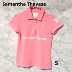 Samantha Thavasa ピンクポロシャツ S