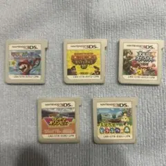 ニンテンドー3DS ゲームソフト 5本セット