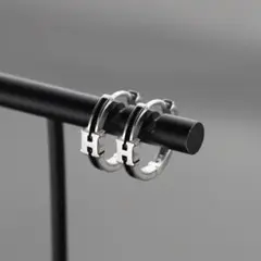 【即購入◎】シルバー　ピアス　S925　メンズ　ユニセックス　フープ　リング