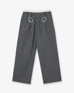 【新品未使用】aeae チェック柄カジュアルパンツ