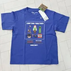 【新品】Minecraft Tシャツ 120 マイクラ