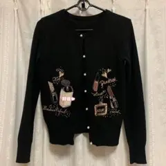 カーディガン♡刺繍とスパンコール