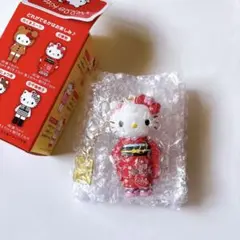 ハローキティー展限定　シークレットマスコットチャーム　着物キティー　足長キティー