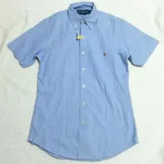 美品！Ralph Laurenラルフローレン ポニー刺繍シャンブレーシャツ(S)