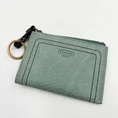 激レア✨ コーチ COACH コインケース 小銭入れ ライトブルー　水色