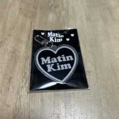 MatinKim ハートキーリング ブラック キーホルダー ノベルティ