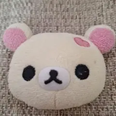 コリラックマ顔型ぬいぐるみ