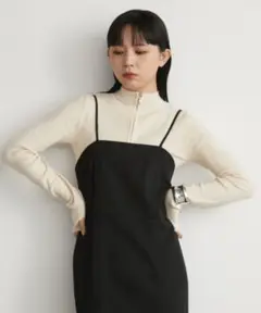 新品未使用⭐︎マーメイドキャミワンピース　黒
