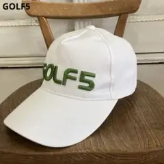 GOLF5 ゴルフファイブ キャップ L ホワイト