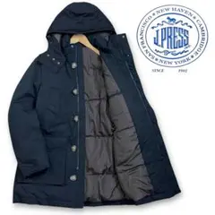 美品　J PRESS ジェイプレス　フード脱着　ダウンコート ジャケット