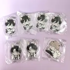 【未開封】鬼暴カフェ 2024 アクリルチャーム 3種7個まとめて 獄寺さん他