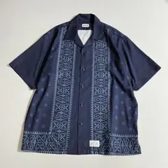 SCHOTT　ショット　開襟・オープンカラーシャツ　アロハシャツ　XL