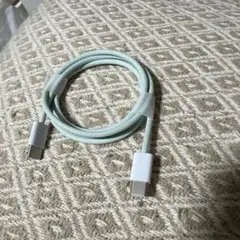 【美品】Apple純正　A2795 編み込み式 USB-C 充電ケーブル　60W