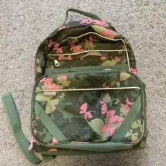 gap kids 蝶　カモフラージュ　リュック　ミニバッグセット