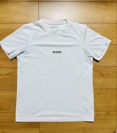 ⭐︎★値下最終価格★⭐︎【中古・美品】MAMMUT ホワイト Tシャツ