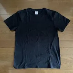 メンズ ユニセックス レディースTシャツ 無印 ブラック サイズM