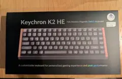 Keychron K2 HE 75% ワイヤレスキーボード