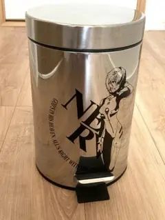 【レア】綾波レイ　NERVデザイン ステンレスペダル式　ダストボックス