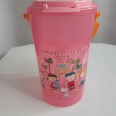 ポップコーンバケット　スヌーピー　ピンク　ユニバーサルスタジオジャパン