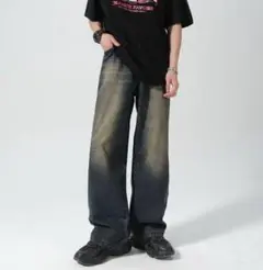 メネスMENES Mud Wide Denim Pants メネスデニム メネスMENES Mud Wide Denim Pants メネスデニム - メルカリ