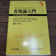 表現論入門 : 群・代数・箙と圏の表現