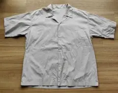 ムジラボ　オープンカラーシャツ　L-XL