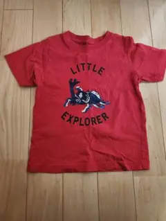 リトルエクスプローラー 赤 Tシャツ