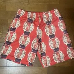 FUCKING AWESOME メッシュショートパンツ レッド
