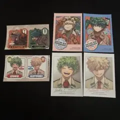 爆豪勝己 緑谷出久　最強ジャンプ　ステッカー　僕のヒーローアカデミア