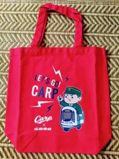 広島カープu0026広島電鉄コラボ トートバッグ