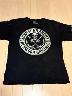 SONS OF ANARCHY Tシャツ ブラック 黒色 Lサイズ 古着