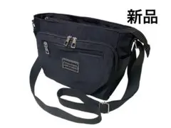 新品 多機能 斜め掛けショルダー 黒