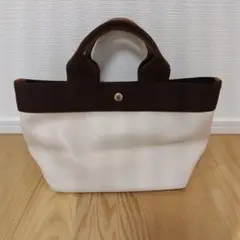 ブレス　トプカピ　リプル ネオレザー ミニ トート バッグ　クリーム
