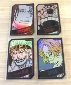 ワンピース ホロカードコレクション 4枚セット