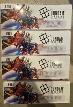 ガンダムカードゲーム ブースター　4BOX 　Newtype rising